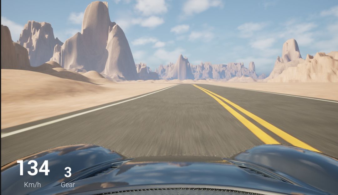 孤独的沙漠公路游戏截图