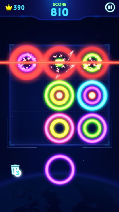 Glow Color Rings游戏截图