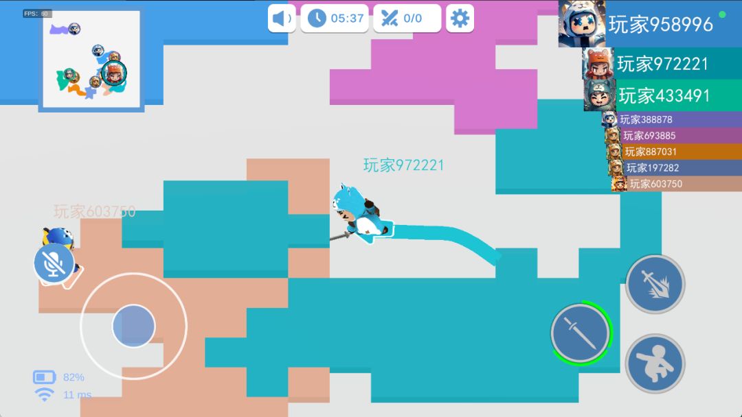 圈地大作战游戏截图