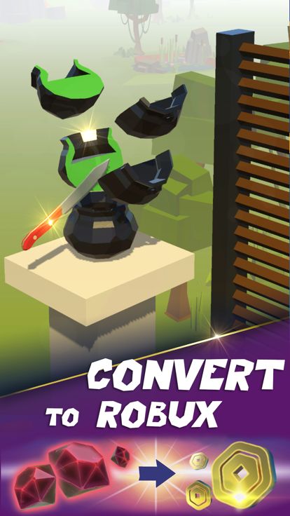 Robux Knives for Roblox游戏截图