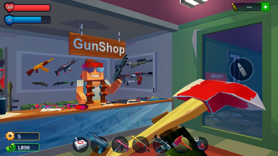 Pixel Combat: Zombies Strike游戏截图