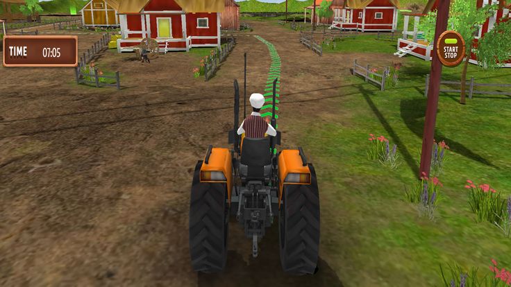 Farming Games Tractor Game 3D游戏截图
