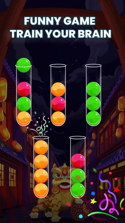 Ball Sort - Brain Puzzle Game游戏截图