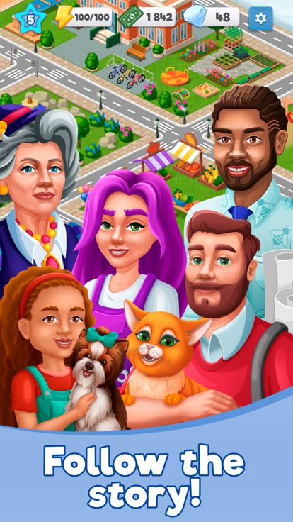 梦想改造家 (Riverside Merge)游戏截图