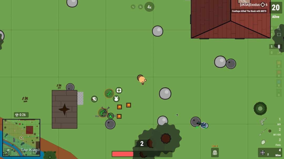 Surviv.io - 2D Battle Royale游戏截图