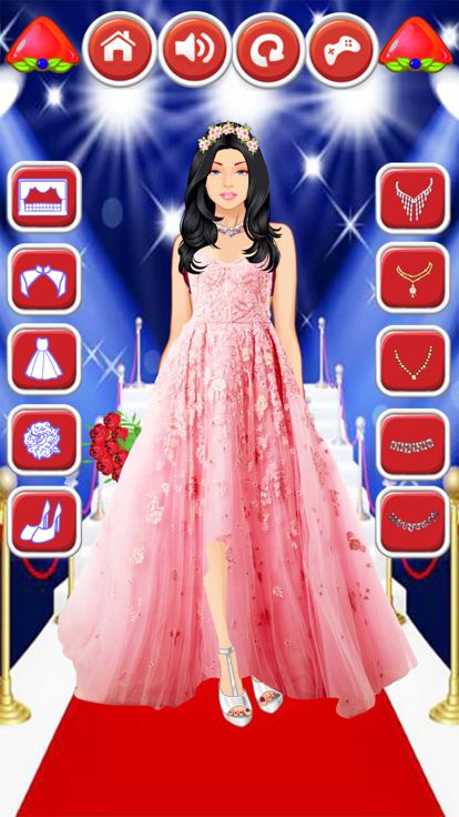 Girls DressUp & MakeOver Game游戏截图