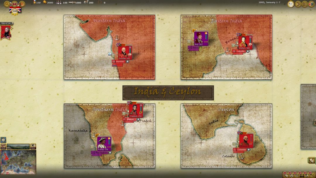 Wars of Napoleon游戏截图