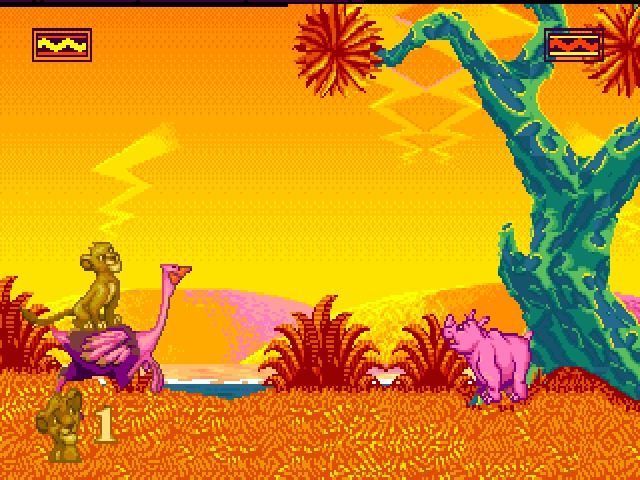 Disney's The Lion King游戏截图