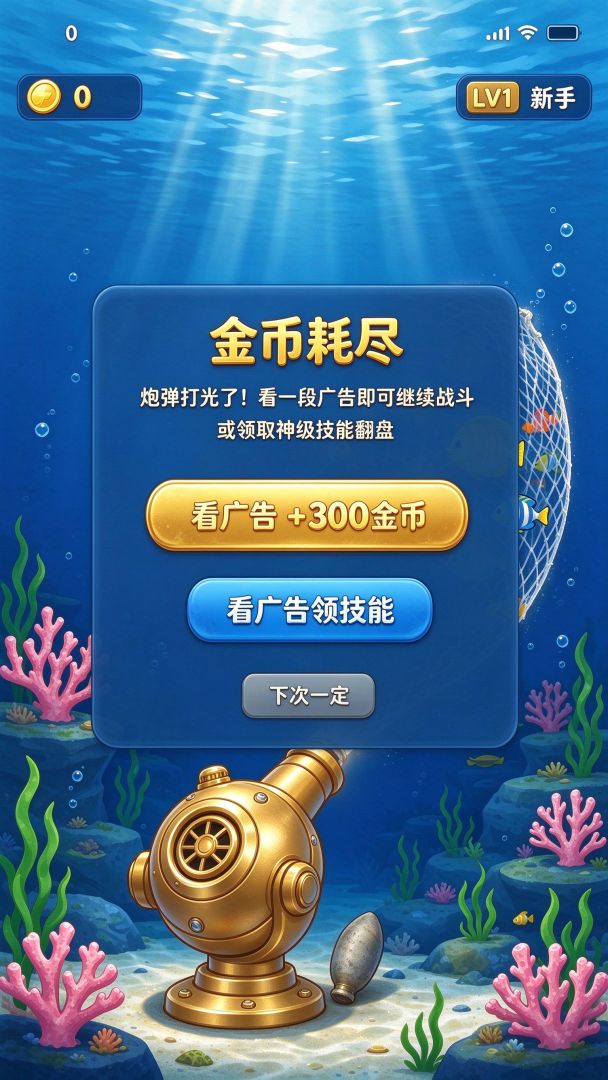 深海捕鱼大师游戏截图