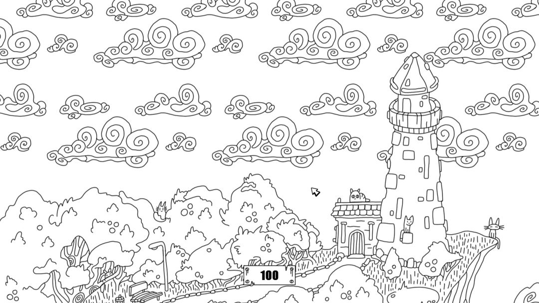 100 hidden cats 2游戏截图