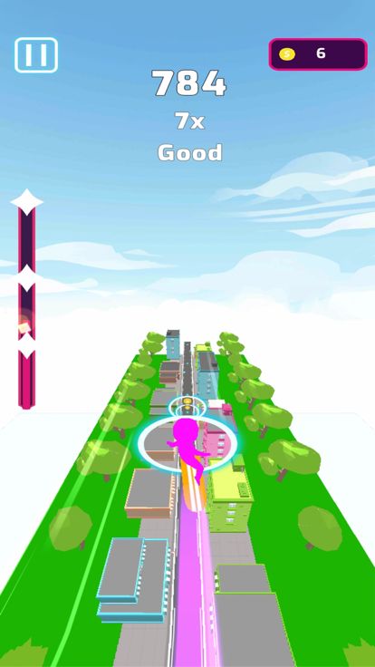 Beat Hover - City Rythm Game游戏截图