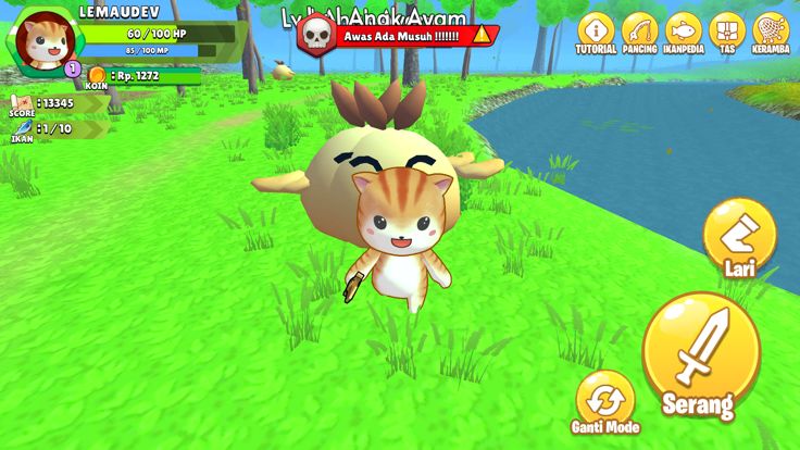 Simulator Kucing Mancing 3D游戏截图