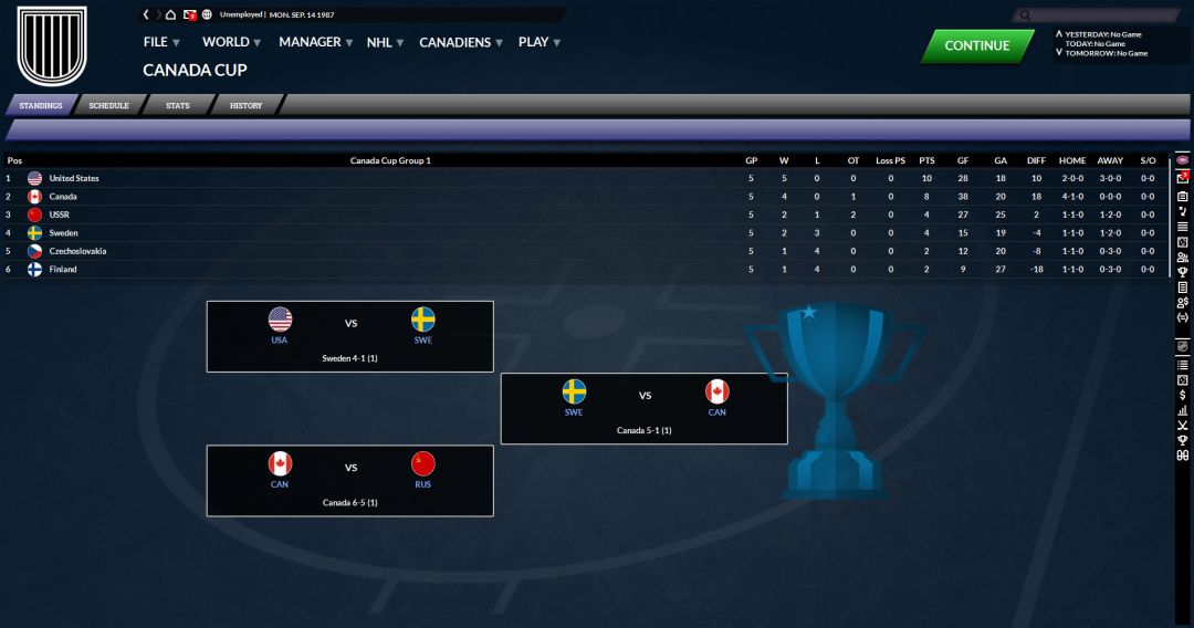 Franchise Hockey Manager 7游戏截图