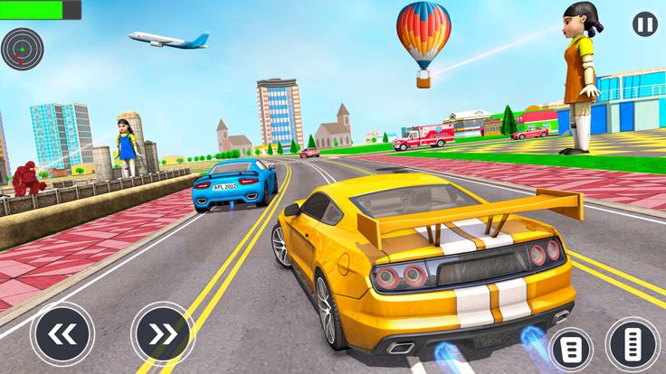 章鱼机器人汽车游戏 3D-战争游戏截图