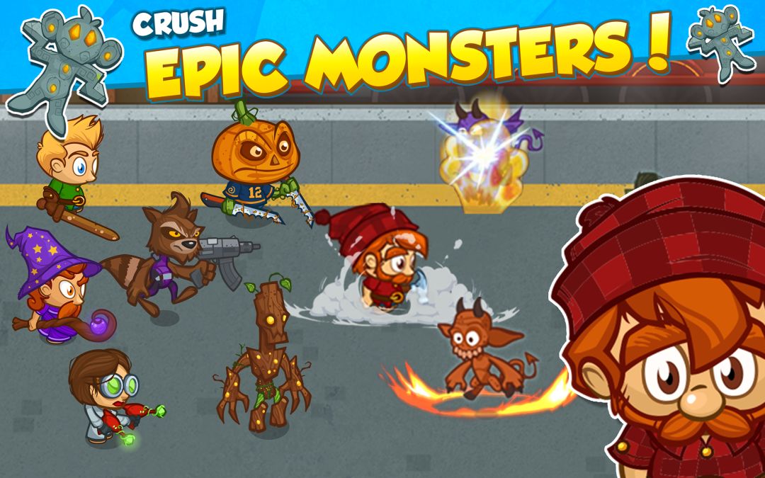 Crusaders of the Lost Idols游戏截图