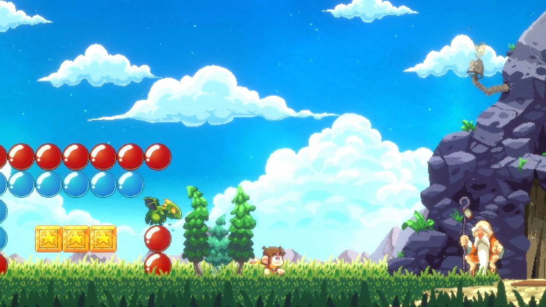 Alex Kidd in Miracle World DX游戏截图