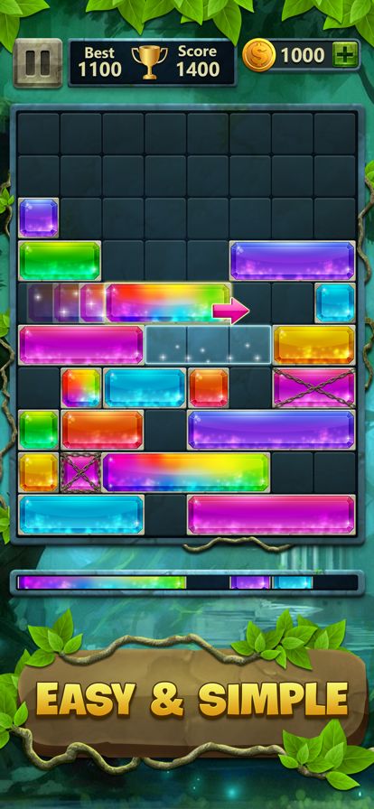 Block Drop Puzzle Jewel游戏截图
