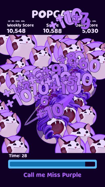 PopCat Slash游戏截图