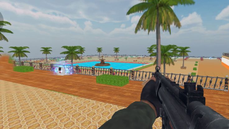 真正的离线突击队射击游戏截图