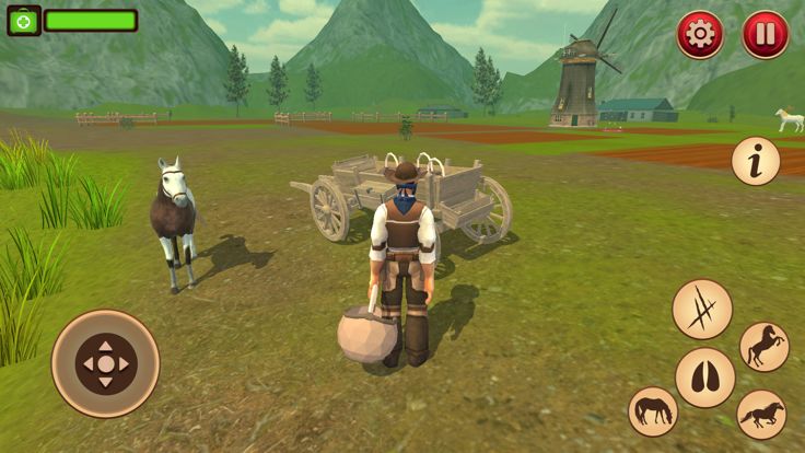 Wild Horse Family Life Game游戏截图