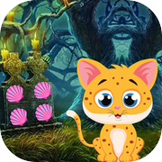 Cute Leopard Rescue Best Escape Game-279