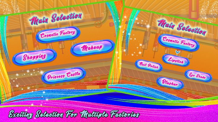 糖果 公主 化妆品 化妆游戏截图