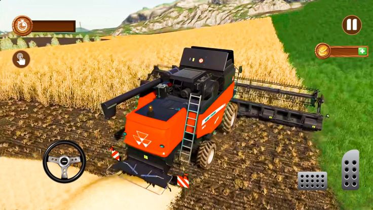 农场模拟器 - 拖拉机游戏游戏截图