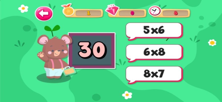 Math Game 1st 2nd Grade游戏截图