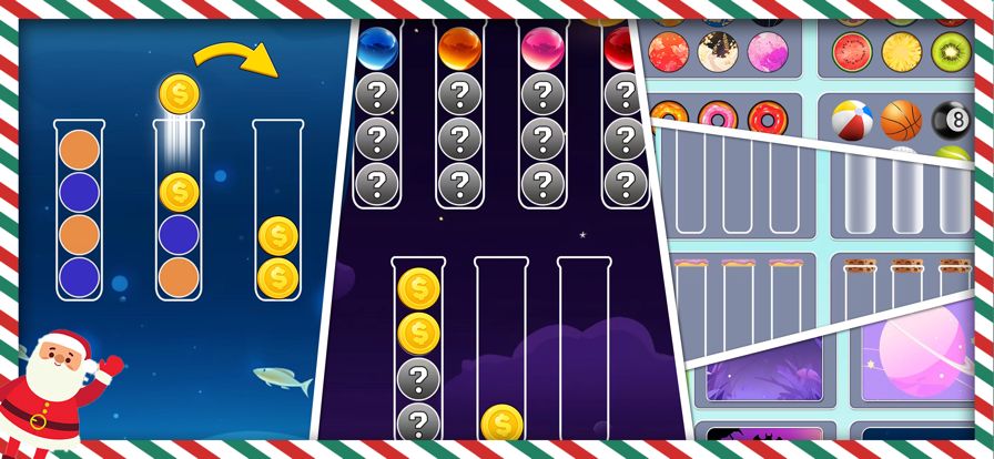 Coin Sort: Color Puzzle游戏截图