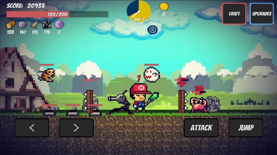 像素生存者 - 生存游戏游戏截图