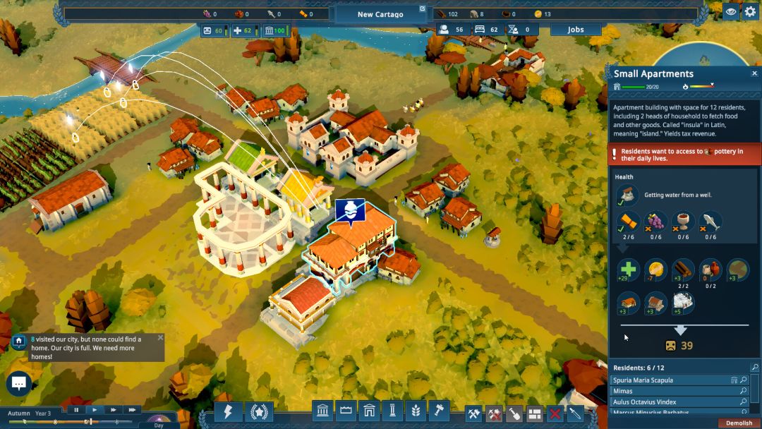 罗马之城 Nova Roma游戏截图