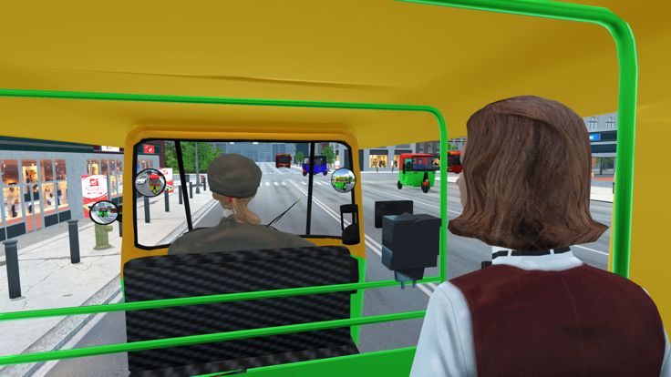 嘟嘟车现代人力车游戏截图