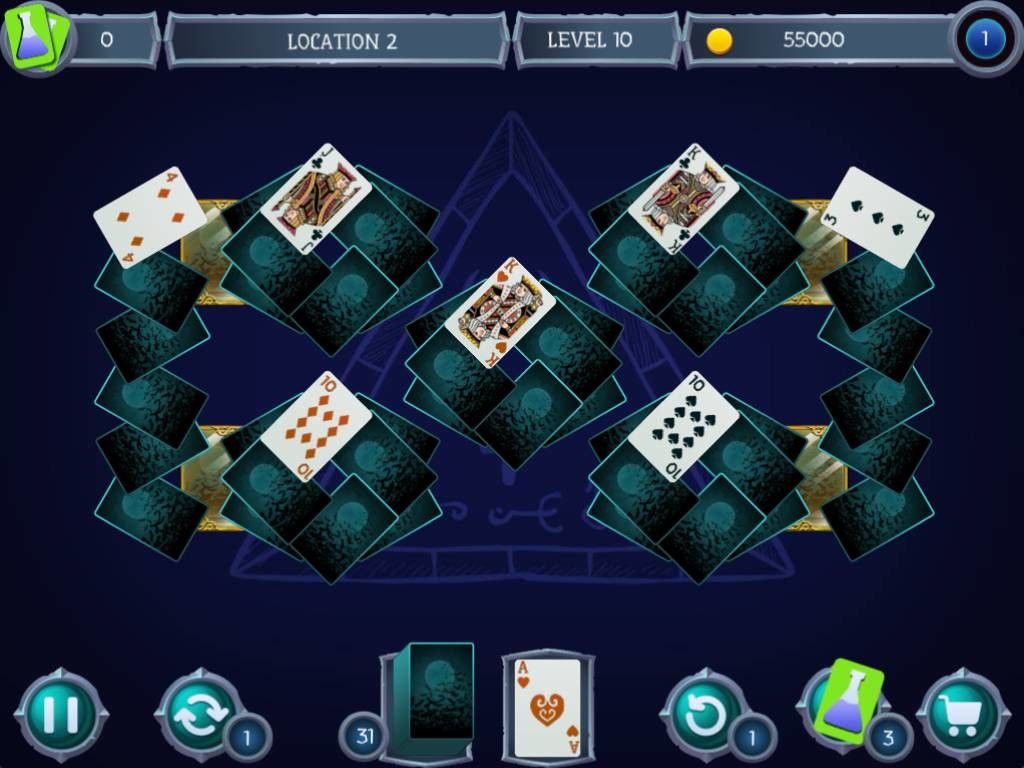 Mystery Solitaire. Powerful Alchemist 3游戏截图