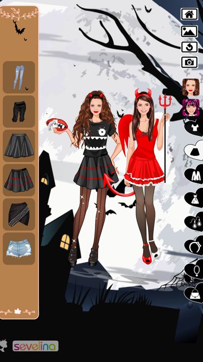 Halloween  spooky dressup游戏截图