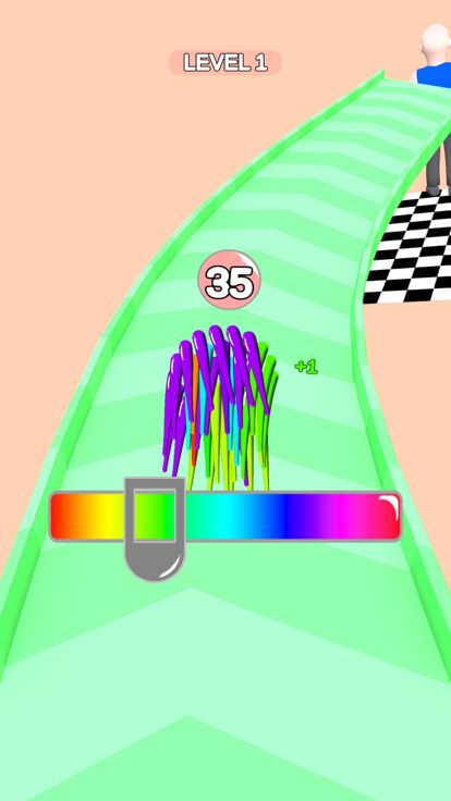 Colorful Hair 3D游戏截图