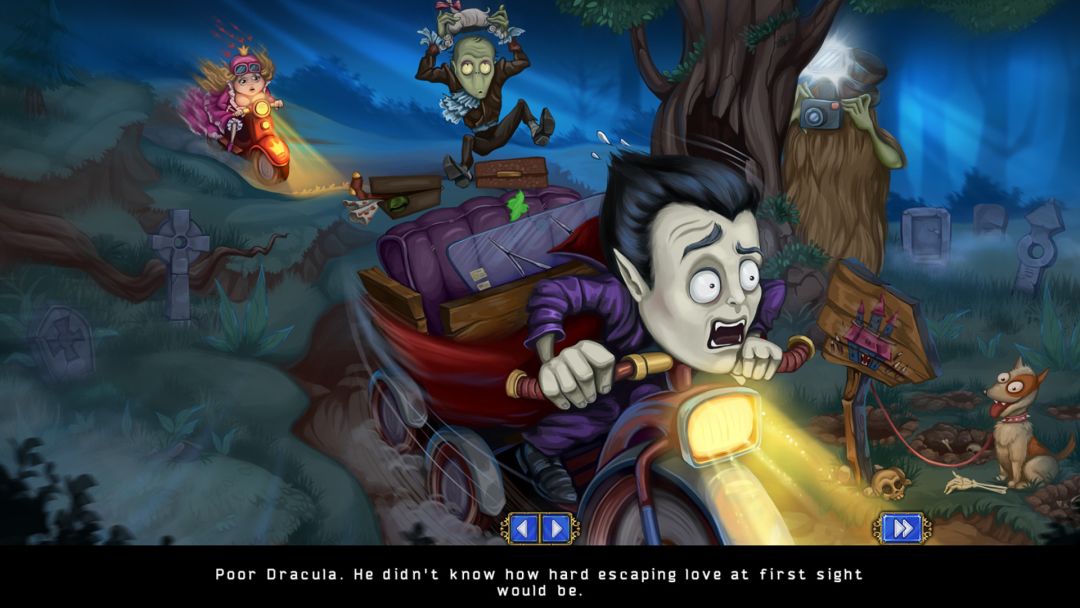 Incredible Dracula: Chasing Love Collector's Edition游戏截图