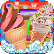 冰激淋机店 — — 食物制造商游戏