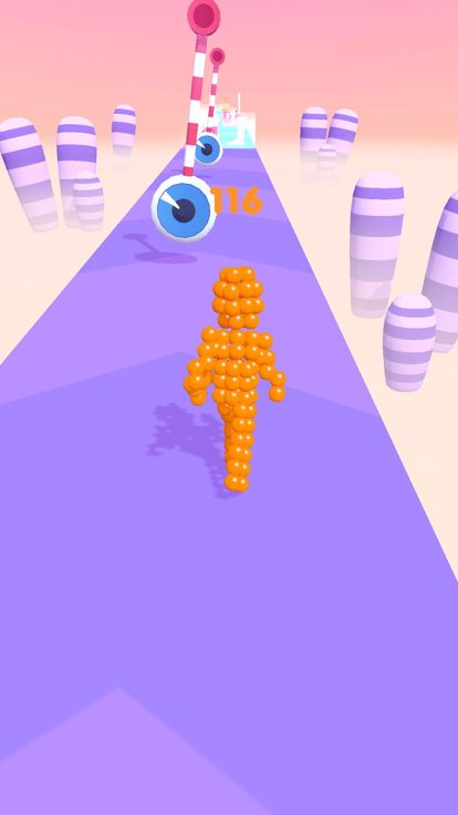 Bubble Stack Runner游戏截图