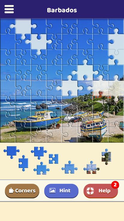 Barbados Sightseeing Puzzle游戏截图