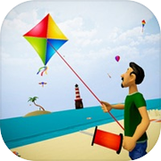Kite Flying Combate 3dicon