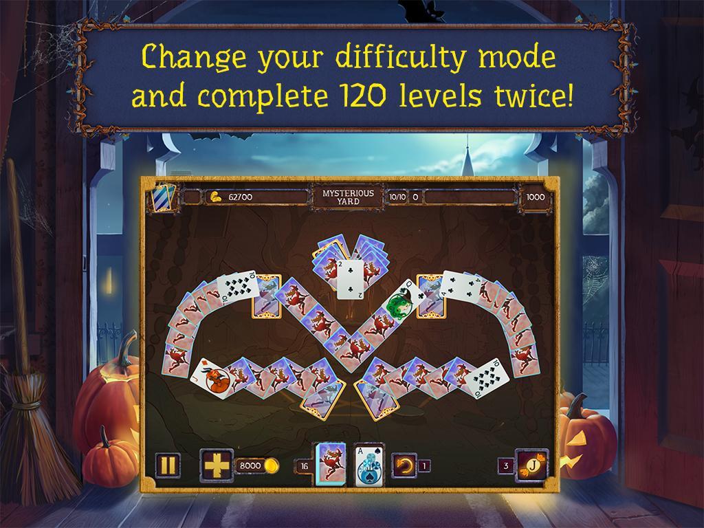 Solitaire game Halloween 2游戏截图
