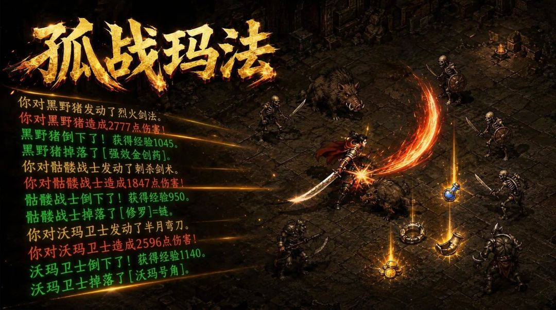 孤战玛法游戏截图