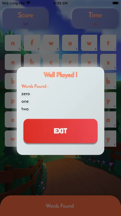THApp Word Game游戏截图