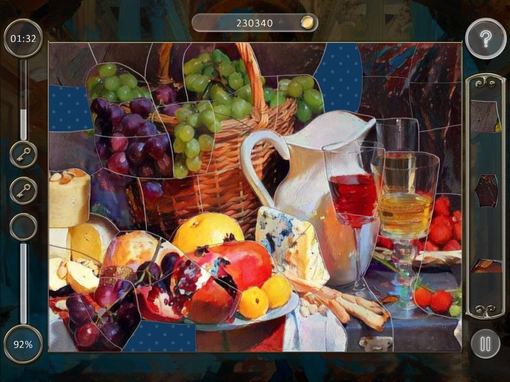 Fairytale Mosaics Beauty And The Beast 2游戏截图