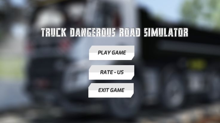 Truck Dangerous Road Simulator游戏截图