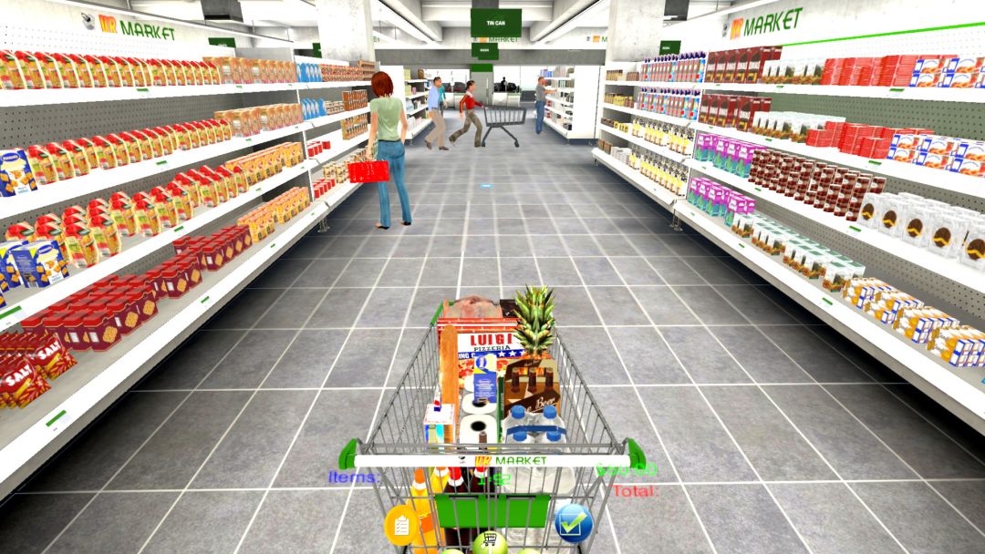 Supermarket VR and mini-games游戏截图