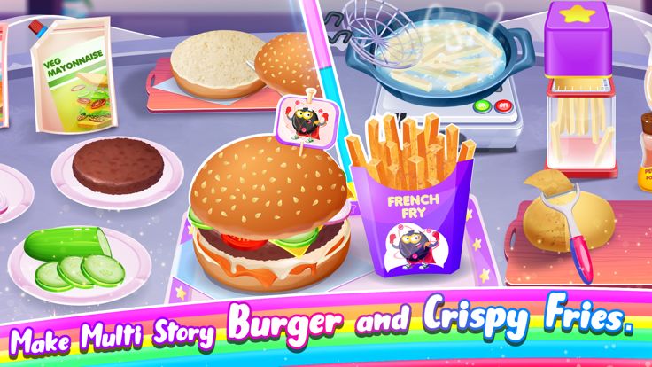 Cute Chef Unicorn Cook Recipes游戏截图