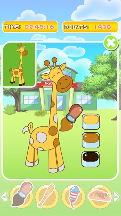 贝贝公主学校假日野餐偷懒小游戏大全游戏截图