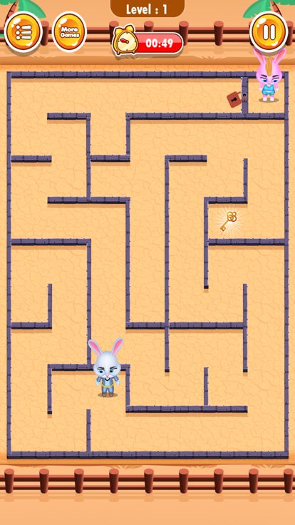 Bunny Maze Runner游戏截图