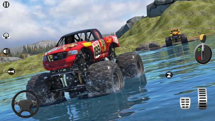 Mud Truck Offroad Driving Game游戏截图